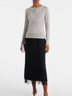 Vince Henley wool top